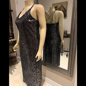 Nic+Zoe metallic dress